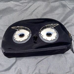 Kate Spade Marcy Owl cosmetic bag EUC